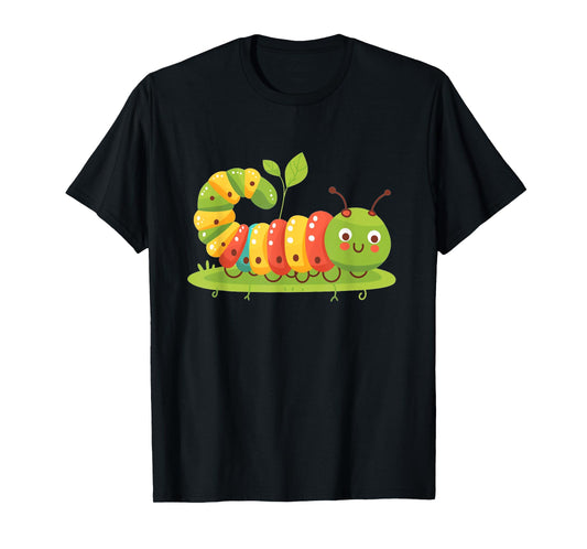 Funny multicolor Caterpillar Costume T-Shirt