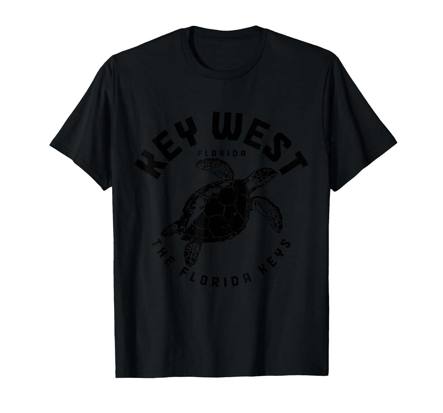 Key West Florida Sea Turtle Scuba Diving Vintage T-Shirt