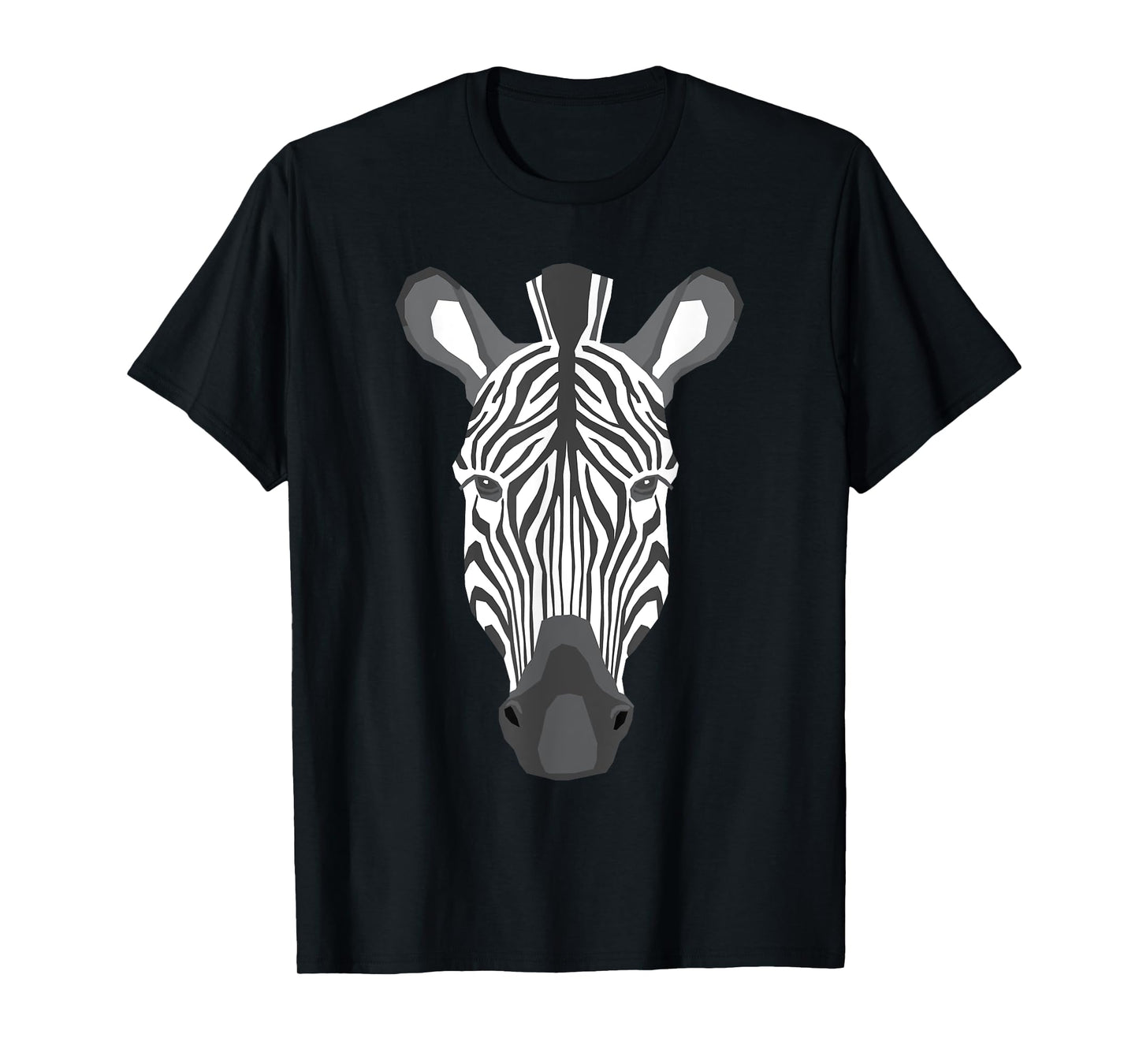 Zebra Head - Wildlife Safari Animal Lover Zookeeper T-Shirt