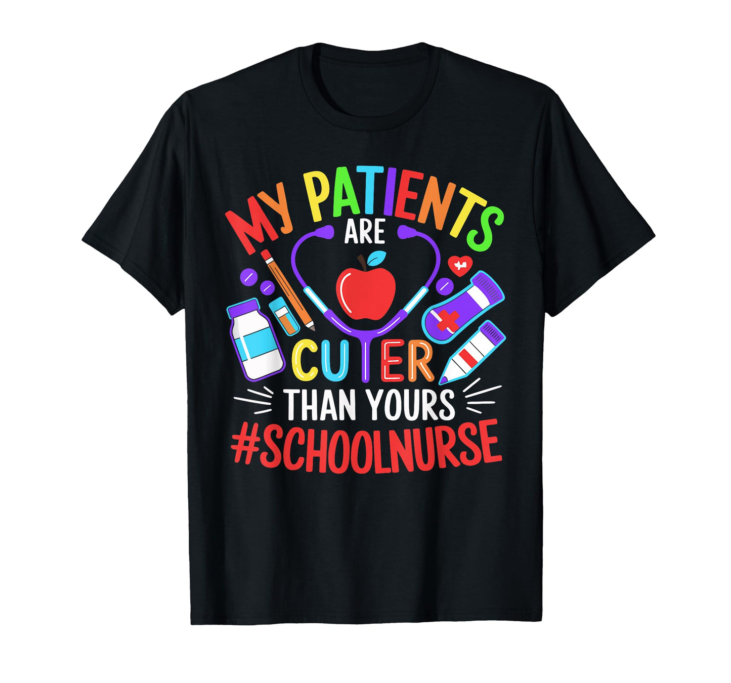 School Nurse Appreciation Nursing Elementary School Nurse T-Shirt