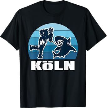 Cologne Ice Hockey Fan T-Shirt - Shark T-Shirt