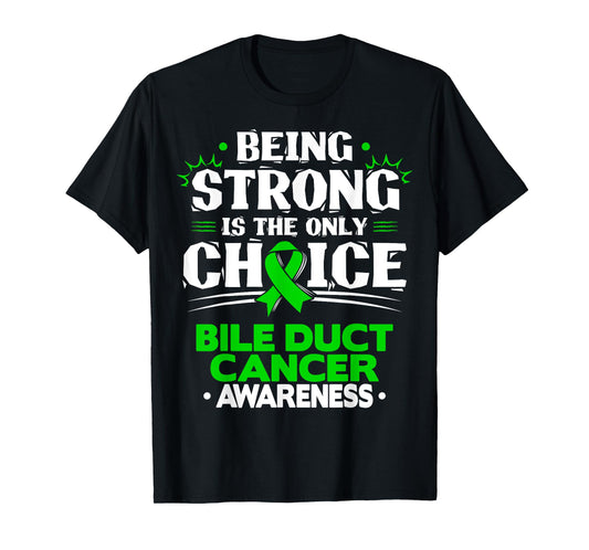 Bile Duct Cancer Awareness T Shirt Cholangiocarcinoma TShirt T-Shirt