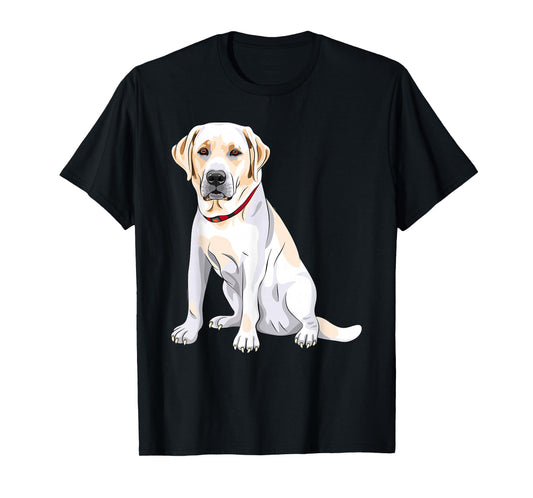 Cute Labrador Retriever Yellow Lab Lover Dog Owner T-Shirt
