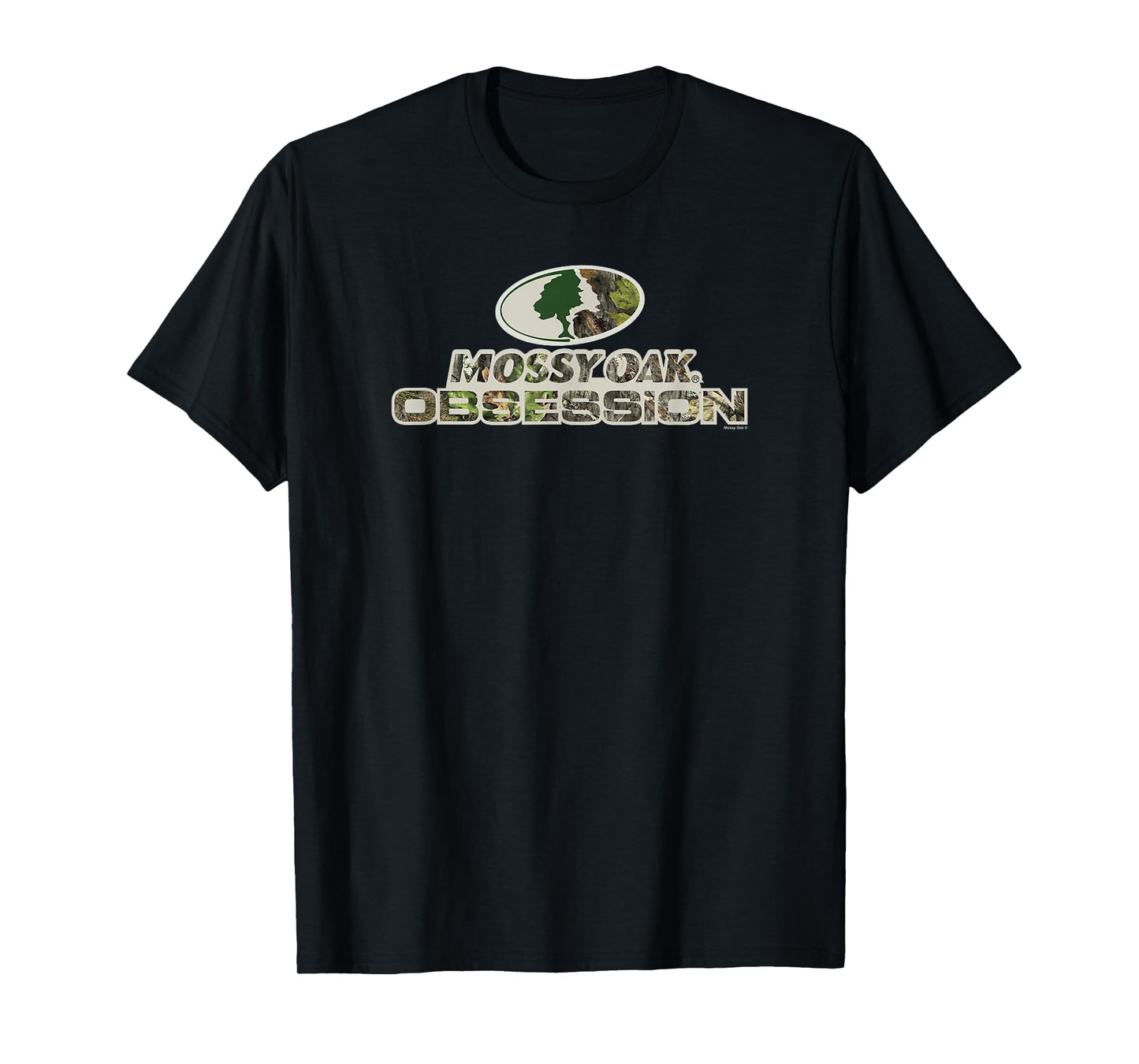 Mossy Oak Obsession Camouflage Classic Outdoors Logo T-Shirt