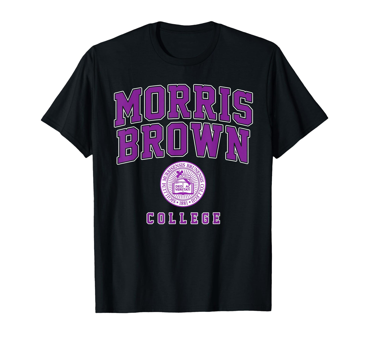 Morris Brown College Arch Vintage Sports Design Men Women T-Shirt