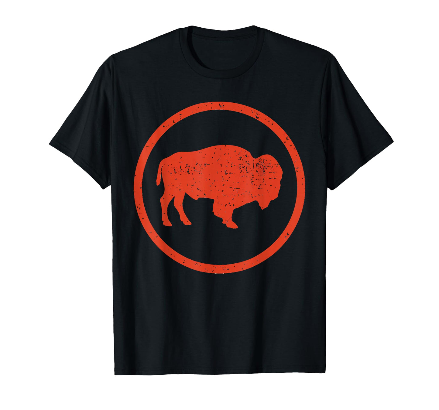 Bison Vintage Retro American Buffalo T-Shirt