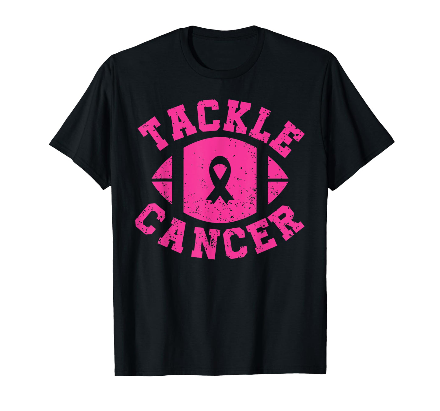 Tackle Breast Cancer Shirt Football Lovers Cancer Awareness T-Shirt