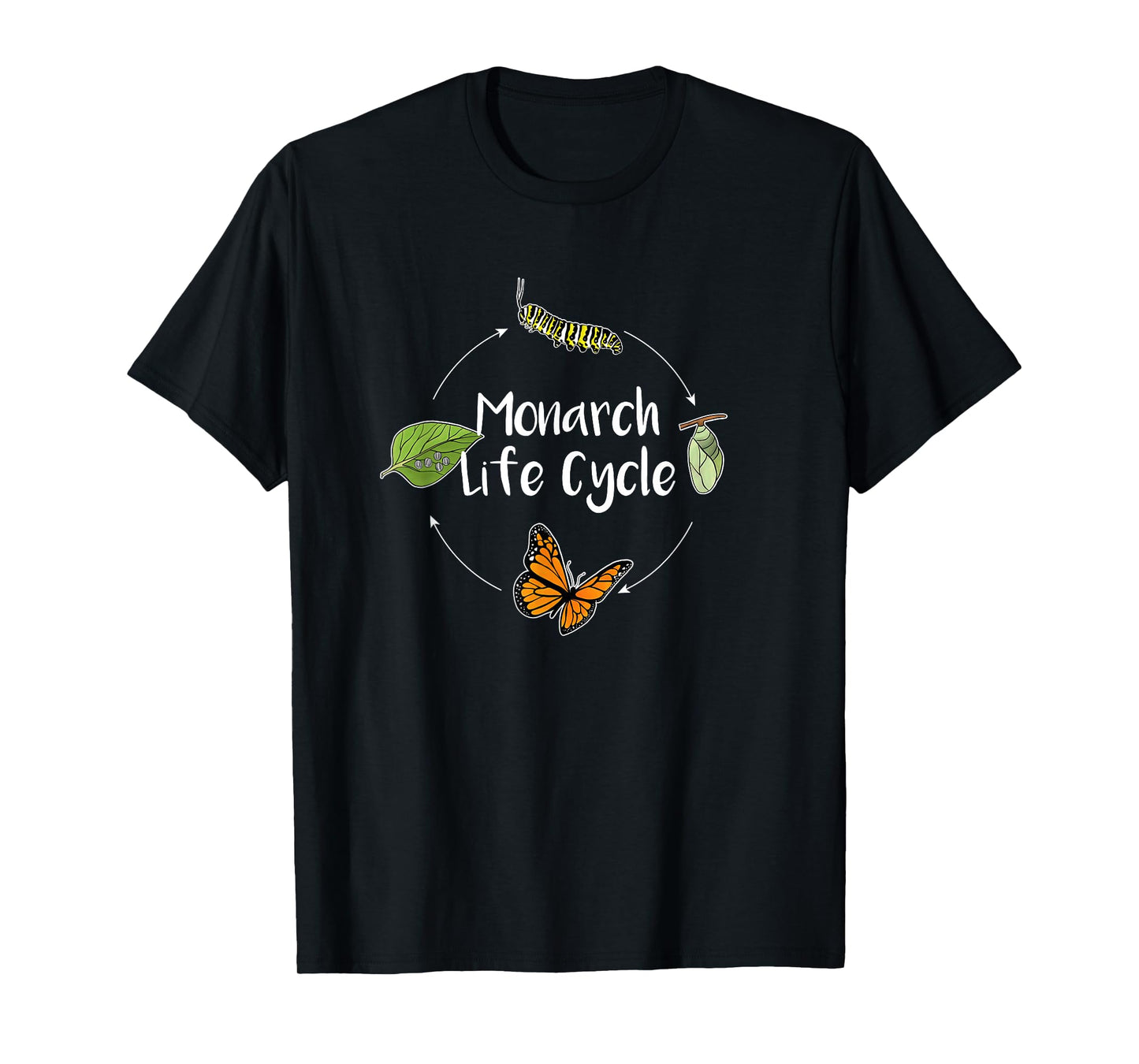 Monarch Life Cycle - Butterfly Caterpillar Gift T-Shirt