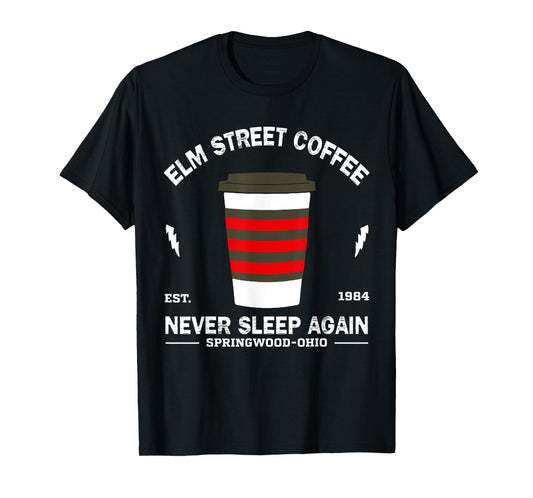 Streets Vintage Halloween Movies Funny Outfits Lovers Elms T-Shirt