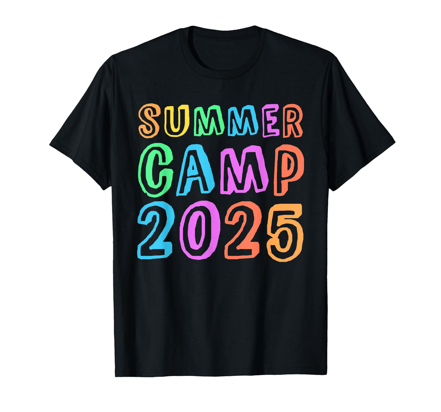 Kids SUMMER CAMP 2025 Camping Director Crew Host Counselor T-Shirt