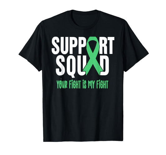 Liver Cancer Support Squad Liver Cancer Awareness T-Shirt