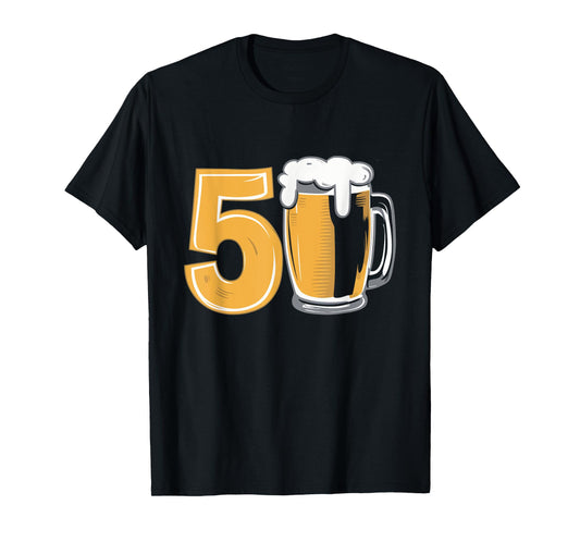 Beer Humor for your 50th Birthday T-Shirt