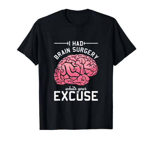 Brain Surgery Tumor Survivor Cancer Awareness Recovery T-Shirt