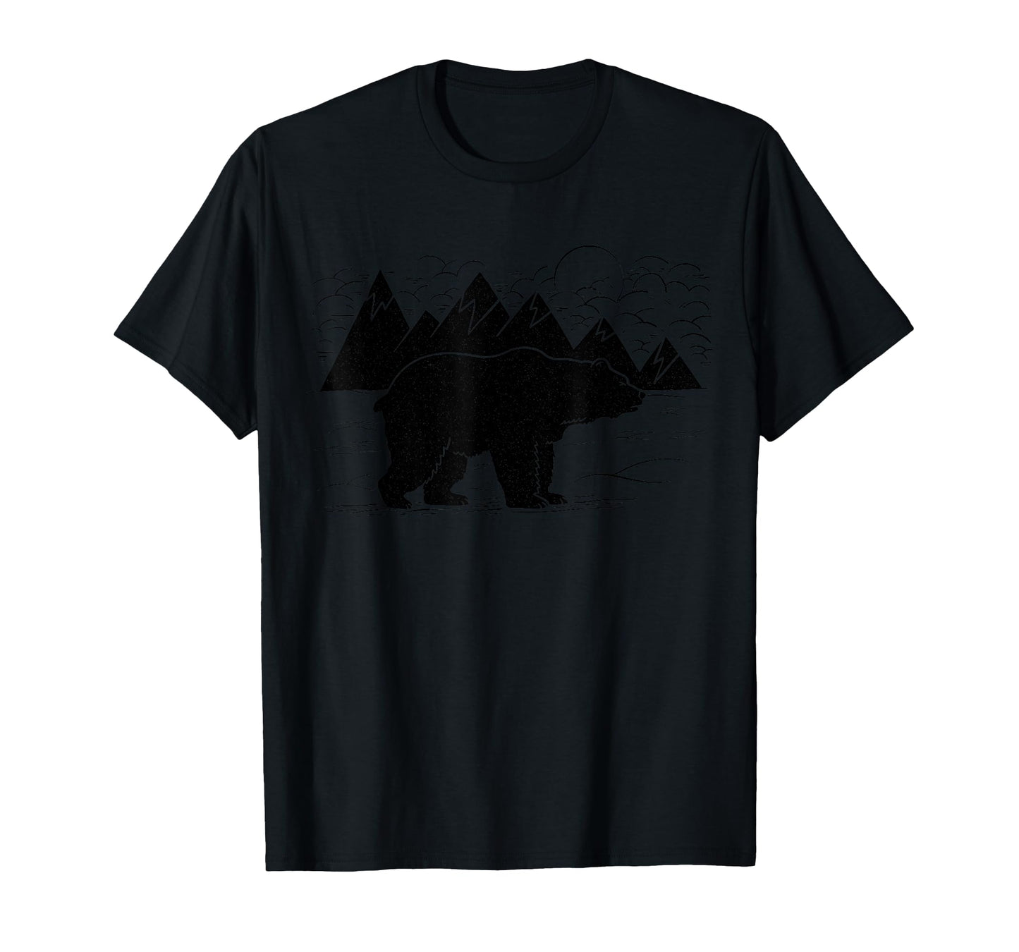 Black Bear Wildlife Animal Wilderness Graphic T-Shirt
