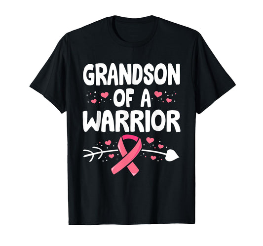Breast Cancer GrandMa Shirt, Family Support Squad T-Shirt