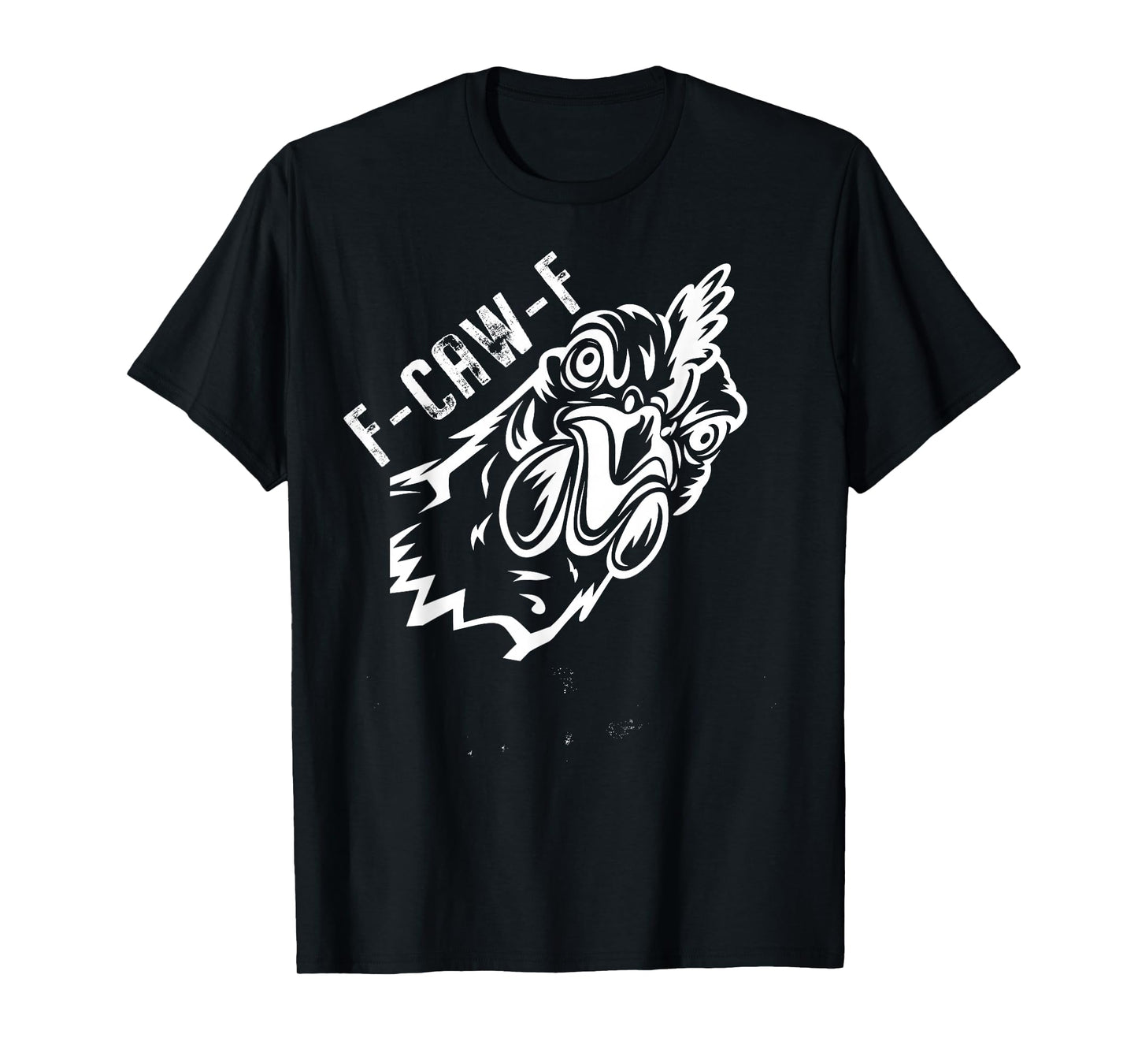 F-Caw-F Funny Chicken Humor Angry Rooster Meme Halloween T-Shirt