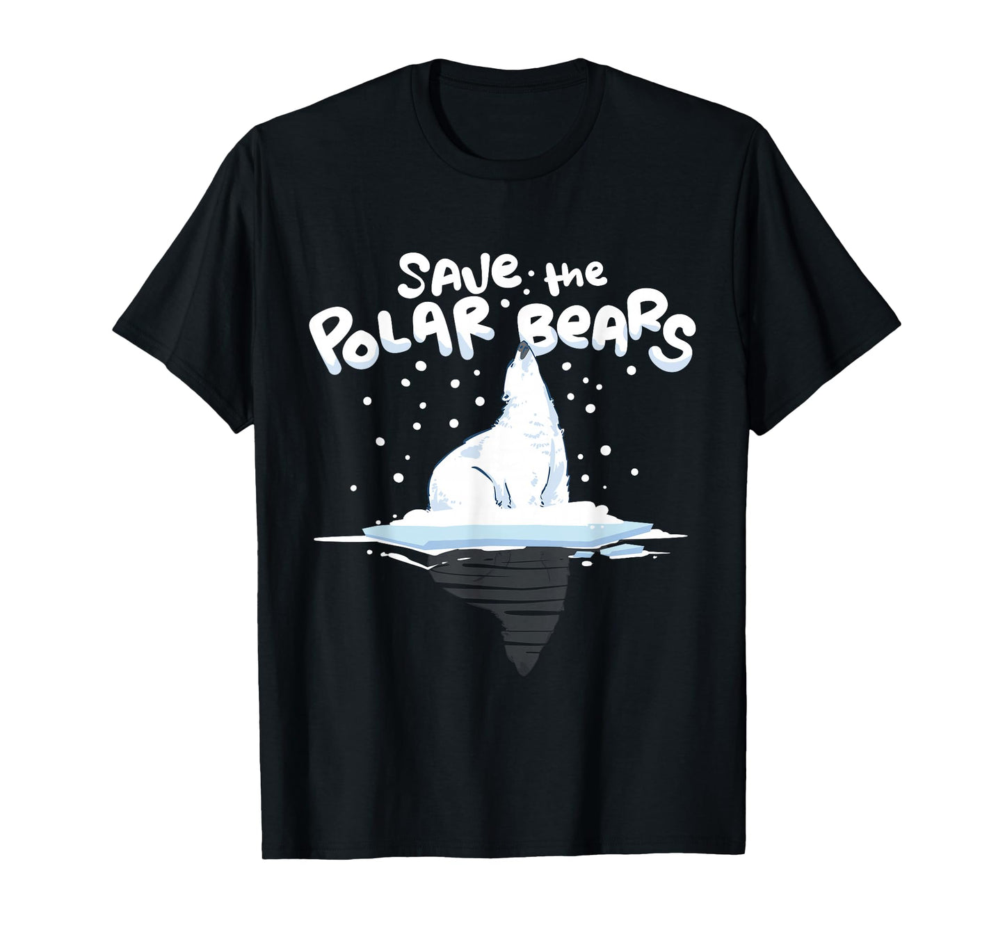 Save the Polar Bears Climate Awareness Earth Day T-Shirt