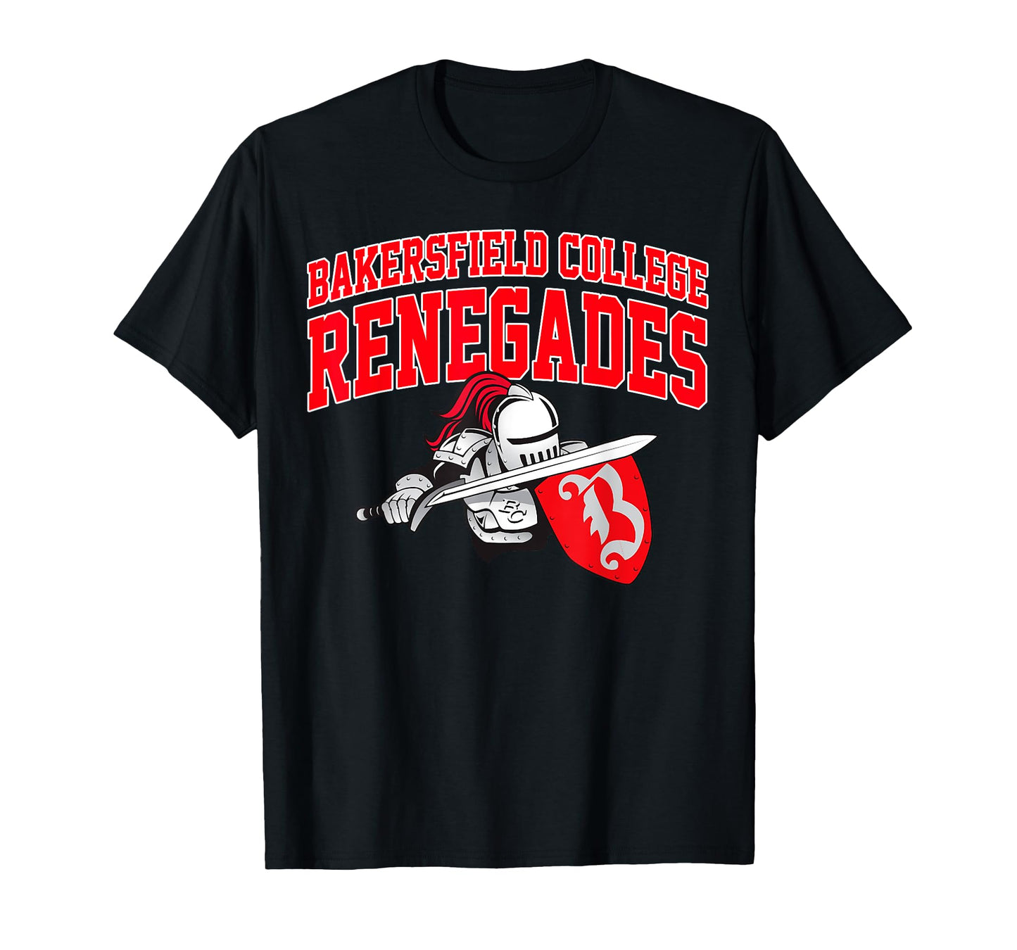 Bakersfield College Renegades Arch Vintage Sports Design Men T-Shirt
