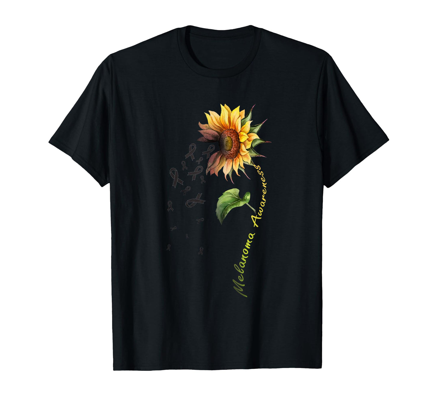 Melanoma Awareness Sunflower Shirt T-Shirt