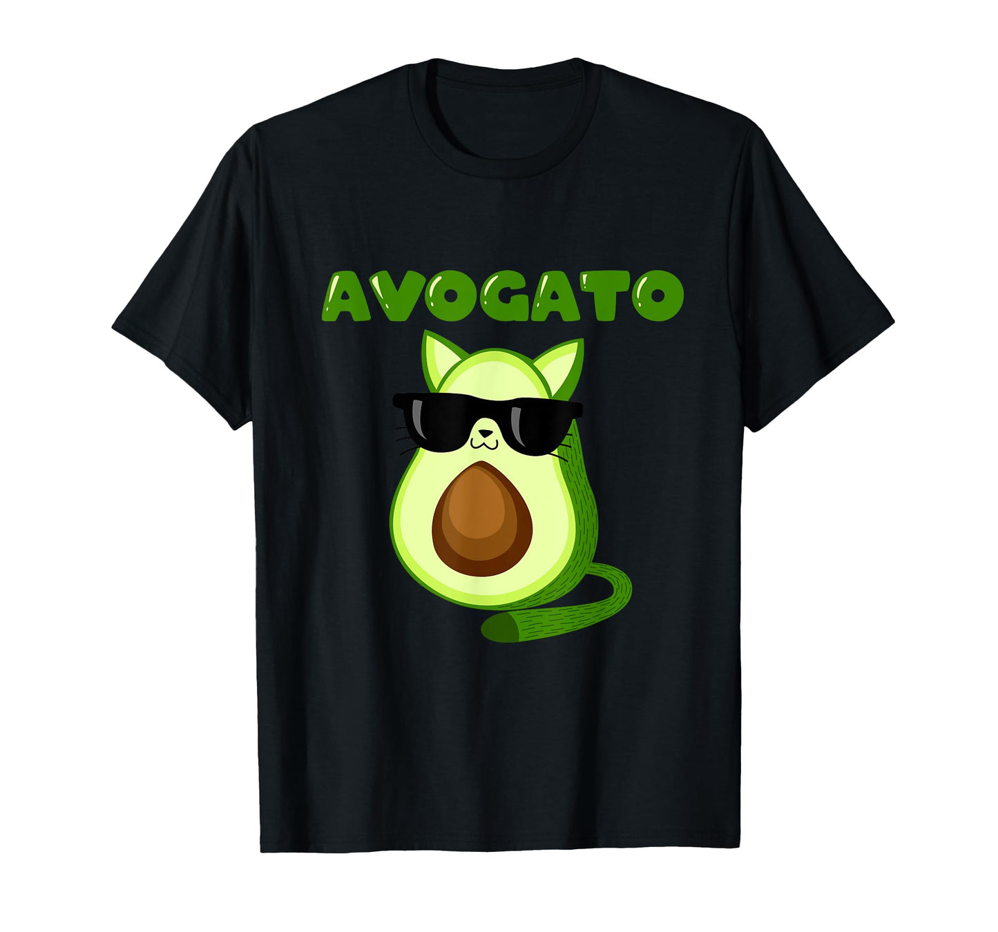Avogato Cat Cinco De Mayo Meow Avogado T-Shirt