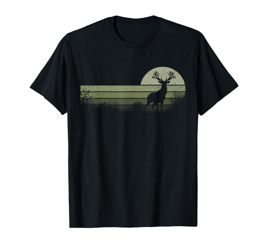 Deer Hunting Wilderness Deer Forest Wildlife Elk Whitetail T-Shirt