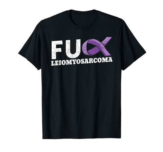 Leiomyosarcoma LMS Rare Cancer Warrior Soft-Tissue Sarcoma T-Shirt