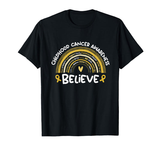 Believe | Childhood Cancer Awareness Month T-Shirt