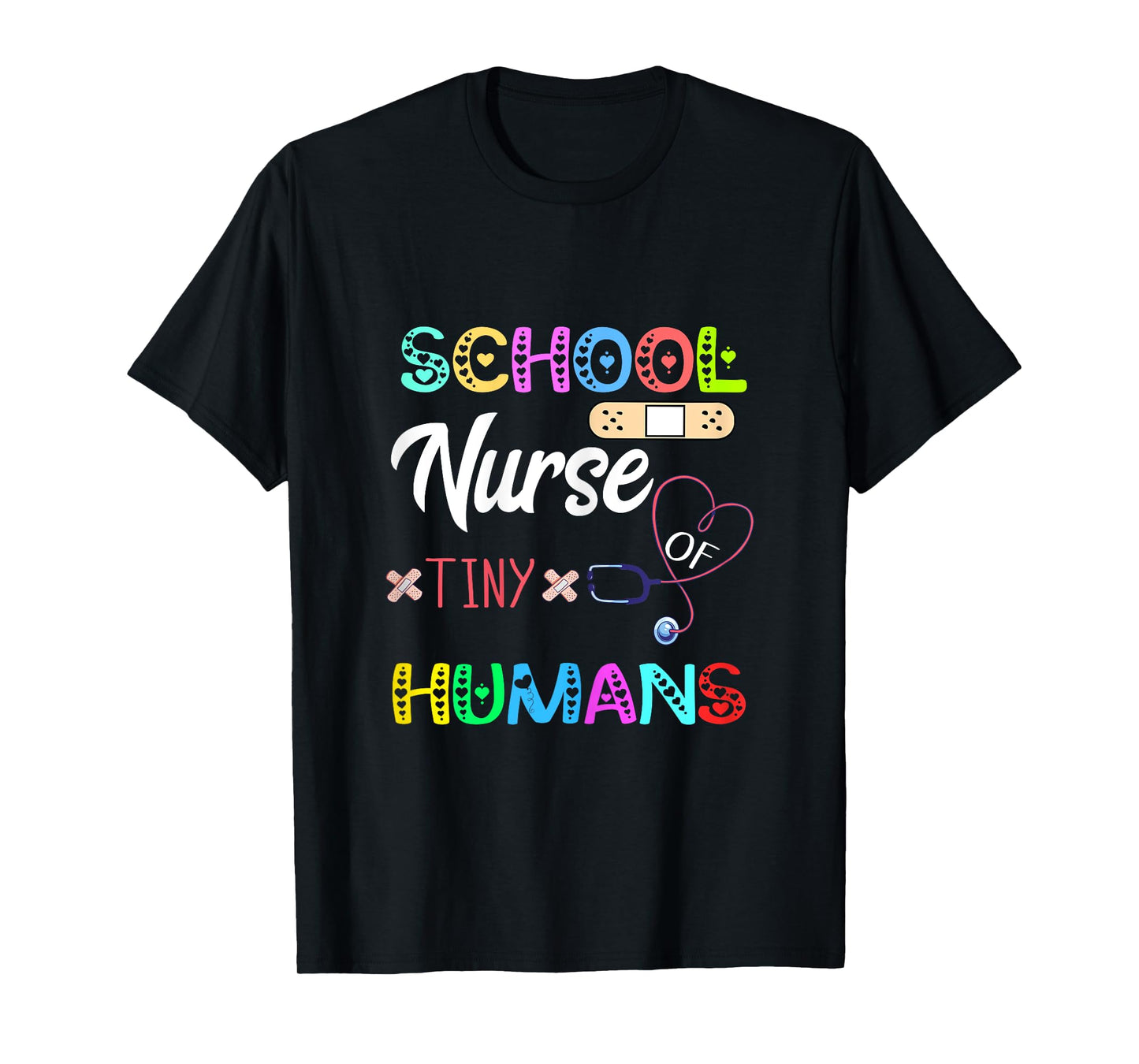 School Nurse Of Tiny Humans Nursing School Nursing Schooling T-Shirt