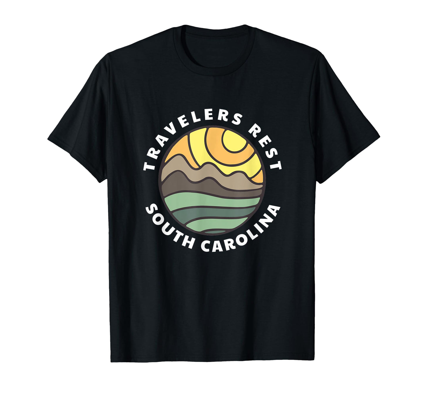 Travelers Rest South Carolina SC Mountain Vacation Souvenir T-Shirt