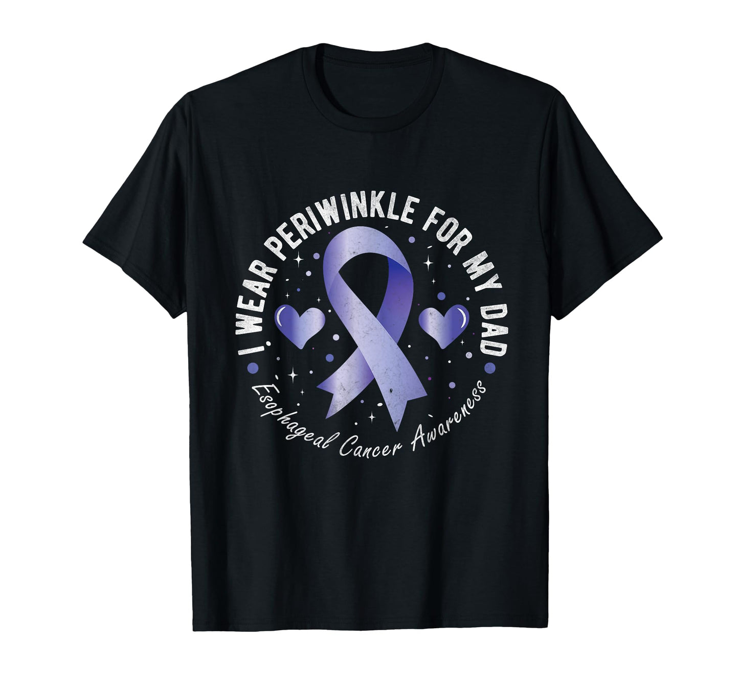 I Wear Periwinkle For My Dad Esophageal Cancer Awareness T-Shirt