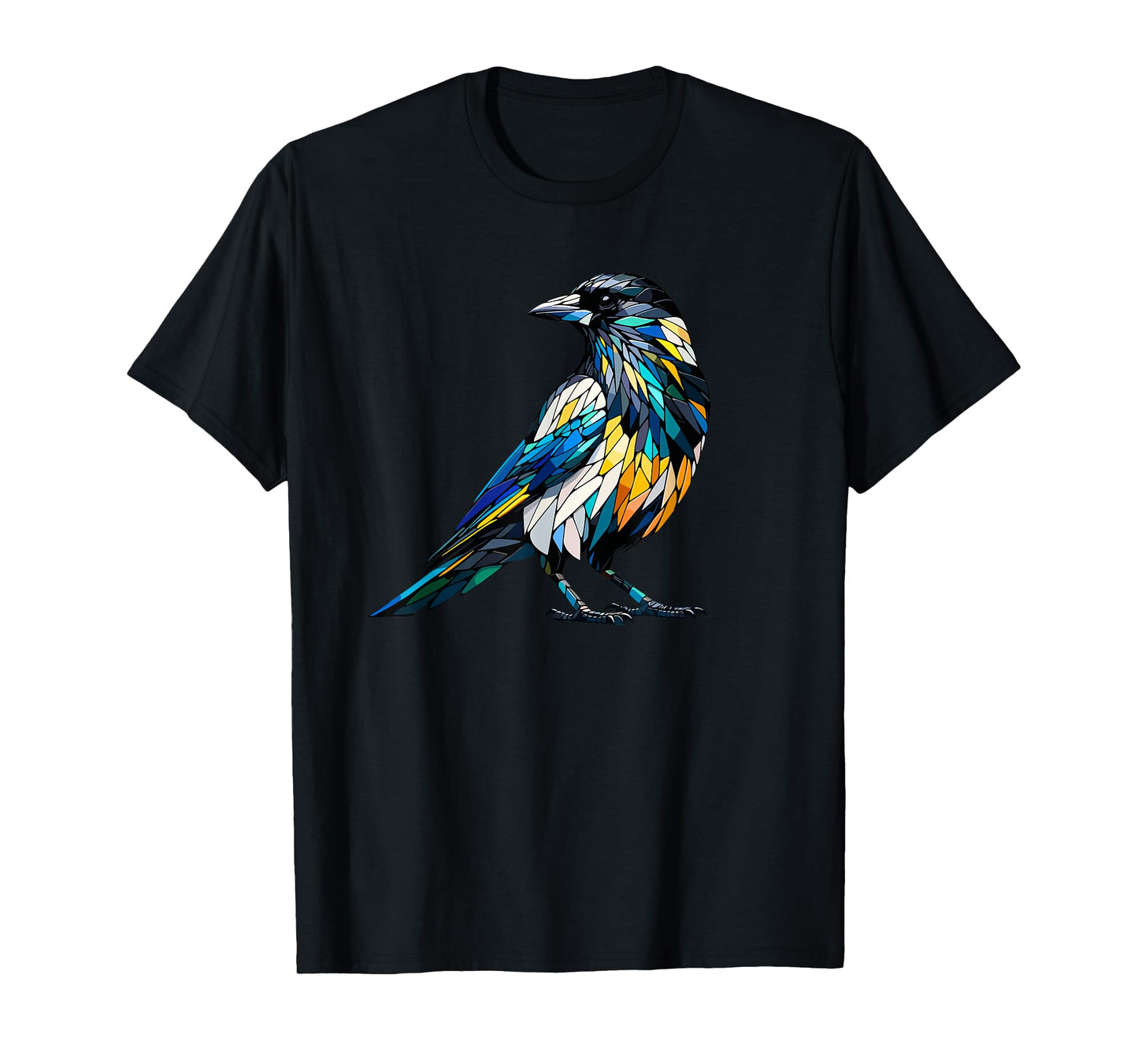 Polygon Art Magpie Magpies T-Shirt