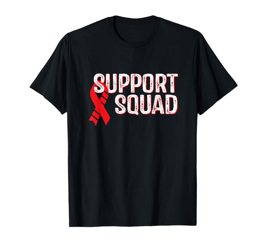 Squamous Cell Carcinoma Awareness Support Squad T-Shirt
