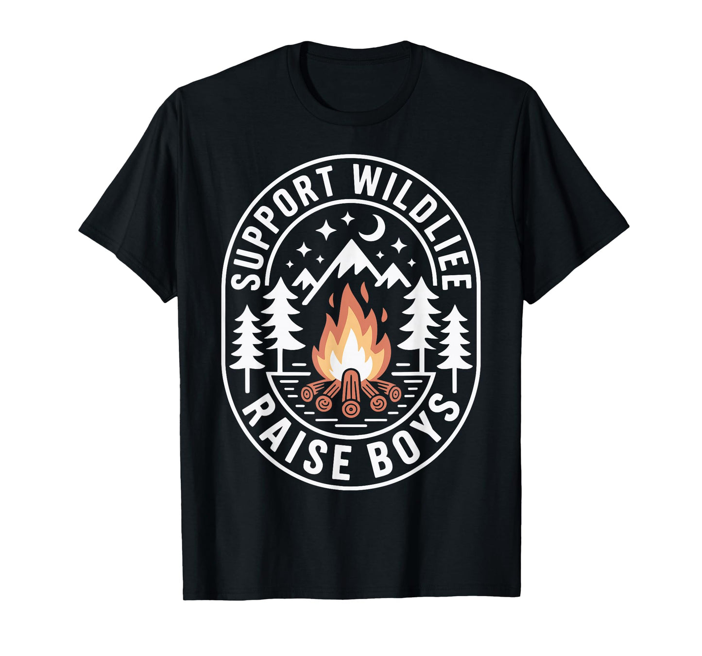 Support Wildlife Raise Boys T-Shirt