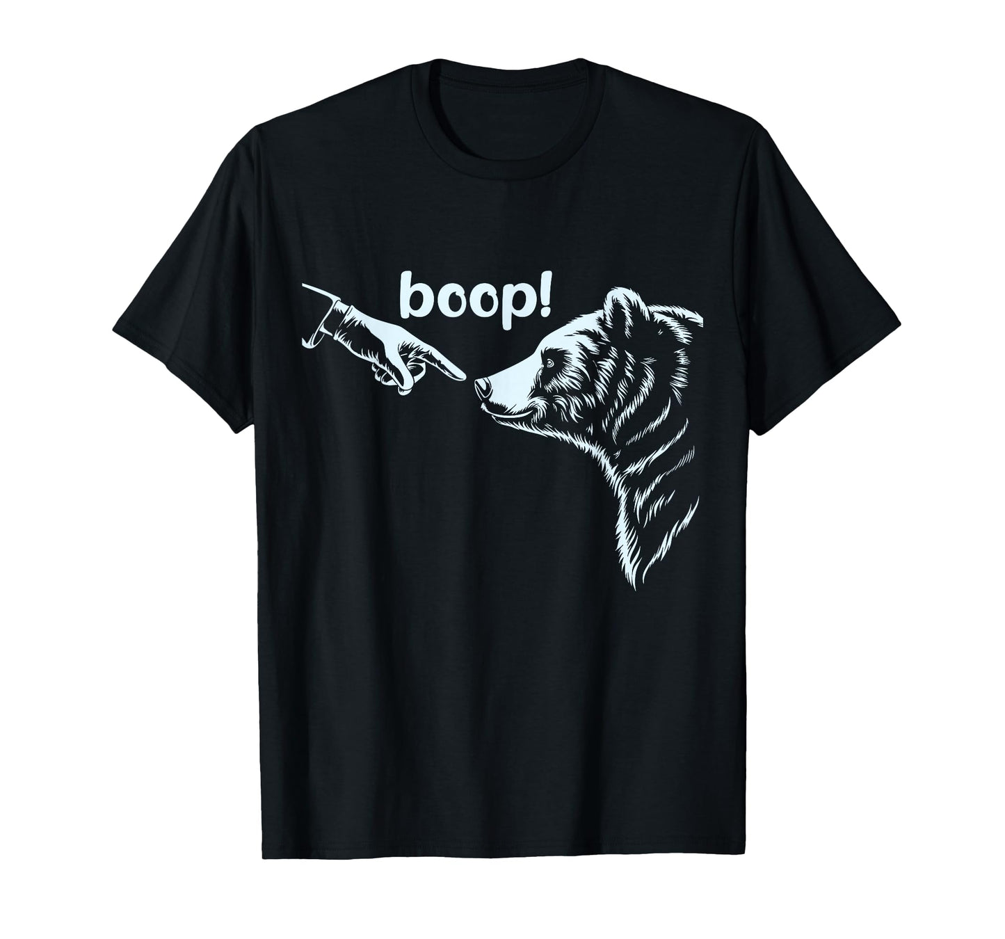 National Park Bear Boop Bear Nose Boop Bear T-Shirt