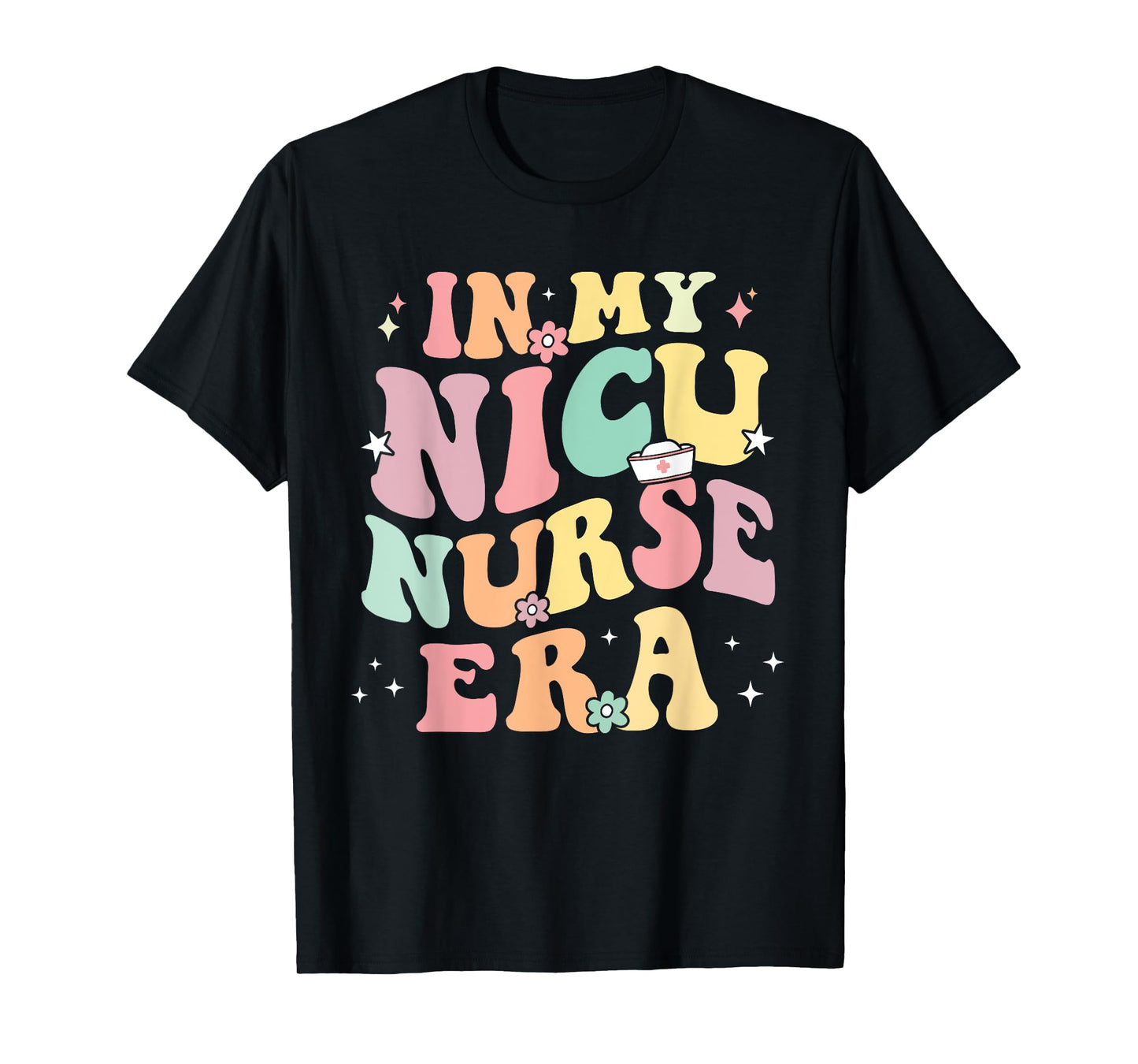 In My NICU Nurse Era Retro Nurse Appreciation Neonatal Nurse T-Shirt