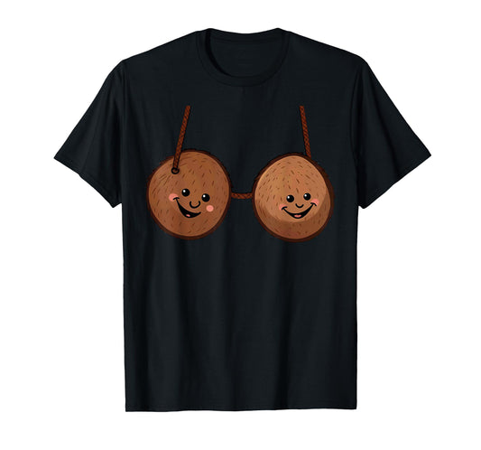 Summer Coconuts Bra Halloween Costume Men Women T-Shirt