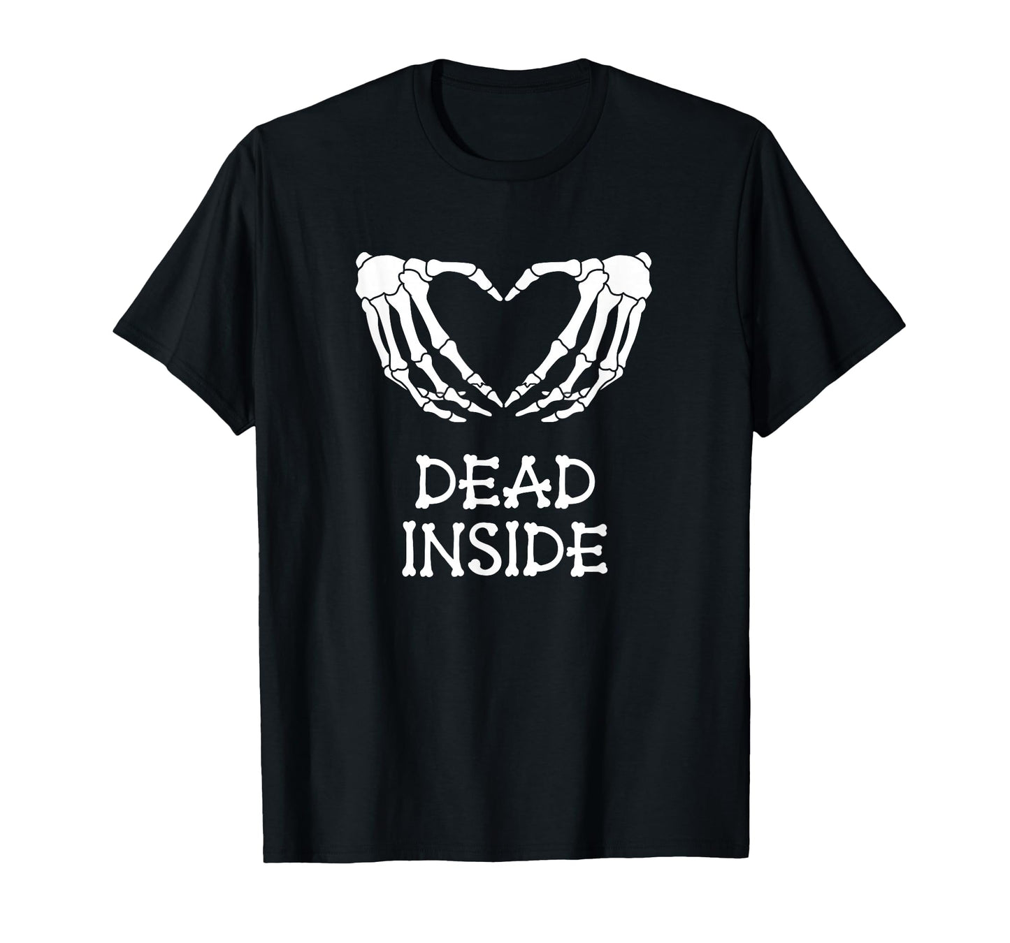 Dead Skull Hands Halloween Funny Matching Family Skeleton T-Shirt