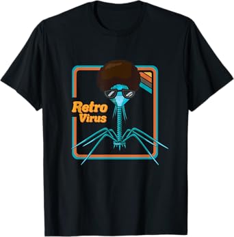 Retrovirus Microbiologist Bacteria Biology Teacher Biologist T-Shirt