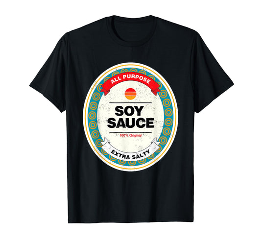 Soy Sauce Easy Halloween Costume Matching Group Couples T-Shirt