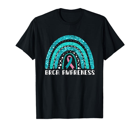 Rainbow Warrior BRCA Awareness T-Shirt