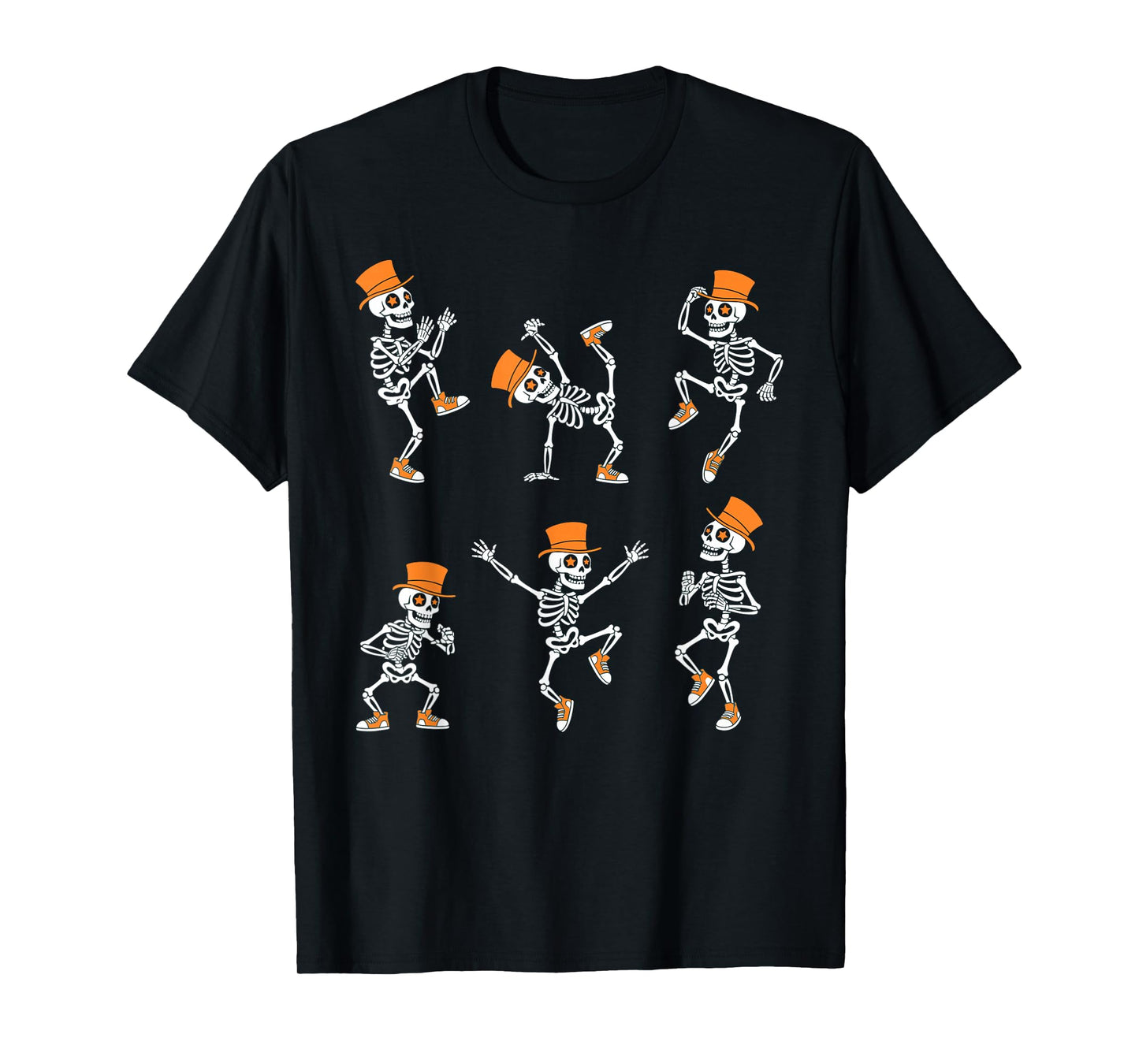 Dancing Skeletons Dance Challenge Halloween T-Shirt