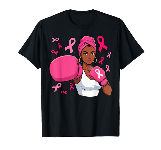 African American Women Fight Breast Cancer Awareness Month T-Shirt