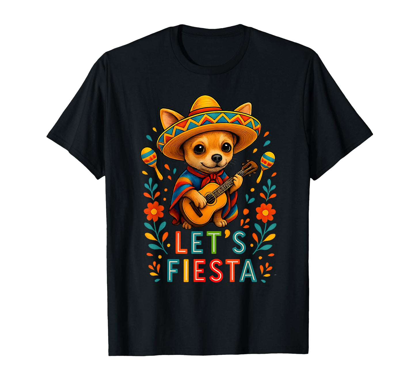 Cinco De mayo 2025 Chihuahua dog Lover Sombrero Tacos Fiesta T-Shirt for Men Women Kids