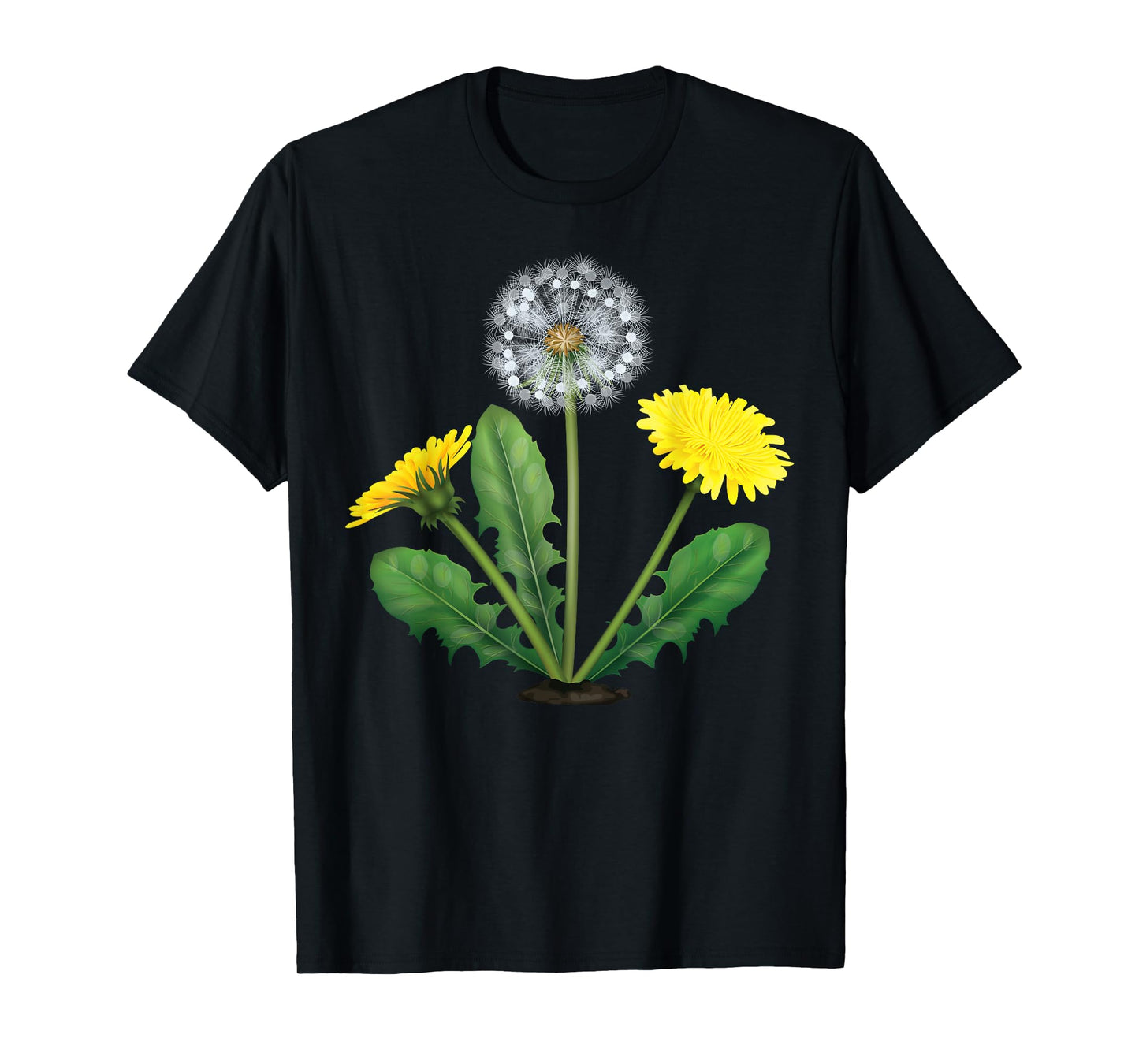 Dandelion Tshirt Summer Flower Shirt Love Plants Gardening Men Women Kids T-Shirt