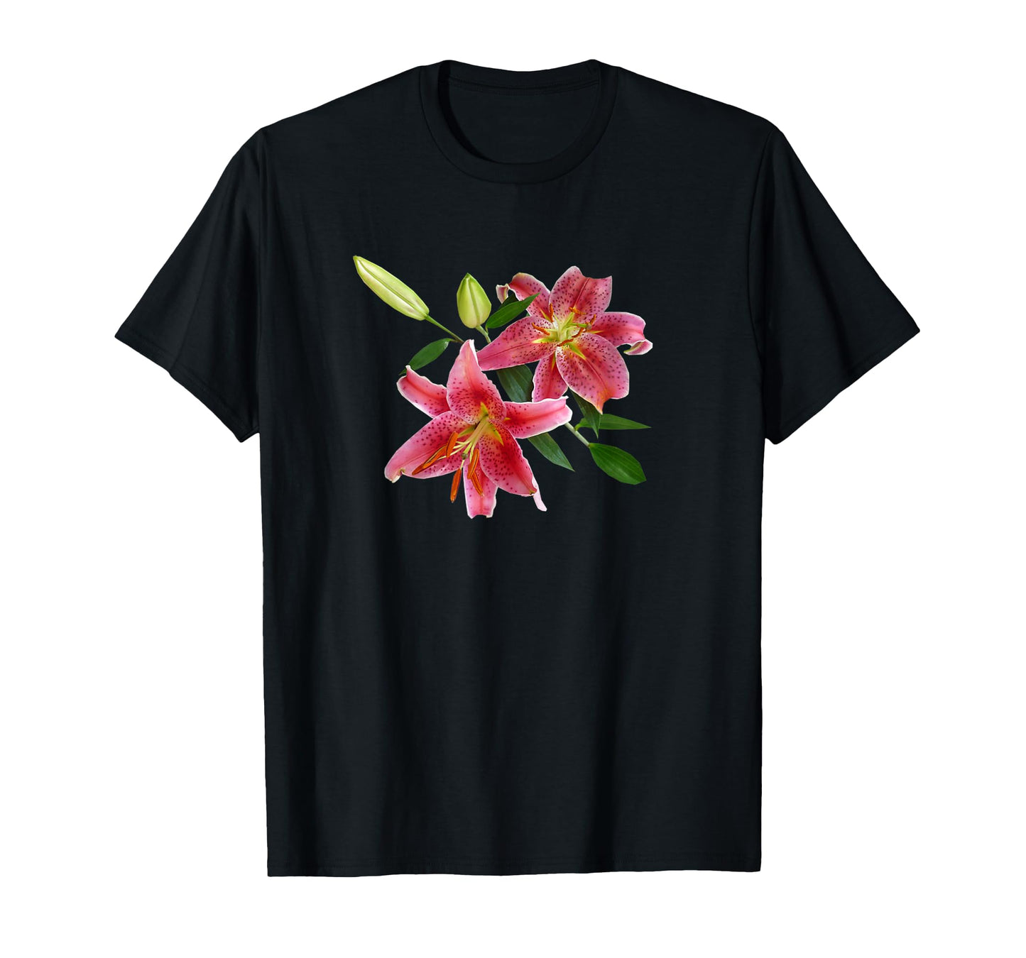 Stargazer Lily Ideal for Gardeners Flower Lovers Gift T-Shirt