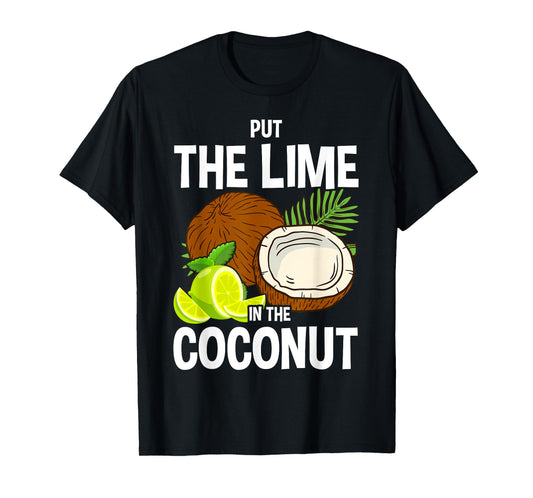 Put the Lime in The Coconut Summer Casual T-Shirt