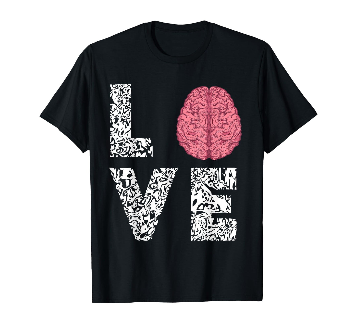 Neuro Nurse Love Brain Nurselife Neuroscience Nursing T-Shirt
