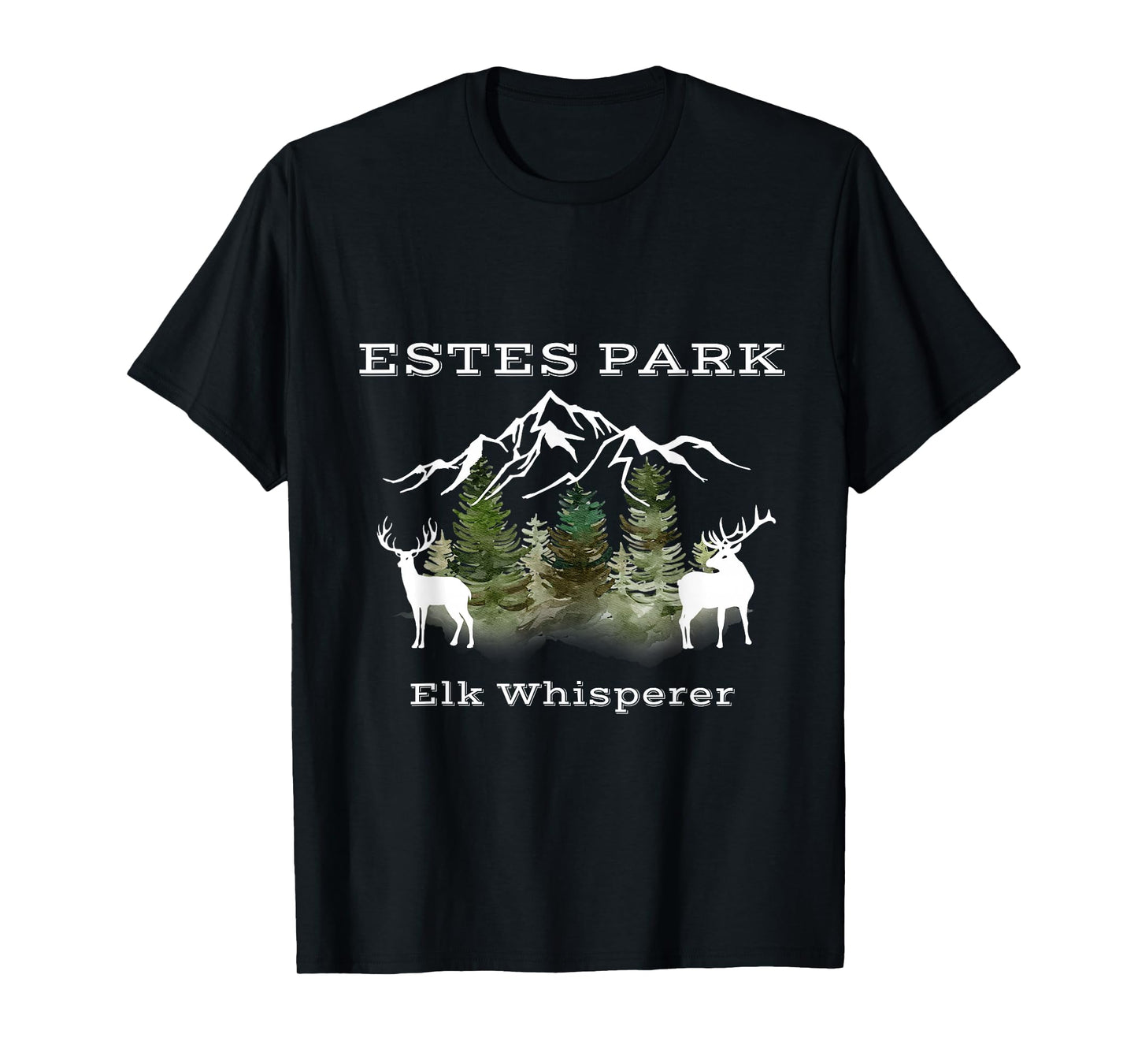 Estes Park Colorado Elk Whisperer Funny T-Shirt T-Shirt