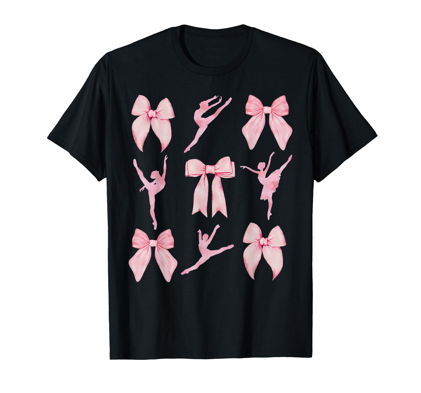 Coquette Bow Ballet Dance Teacher Coquette Women Dancing T-Shirt