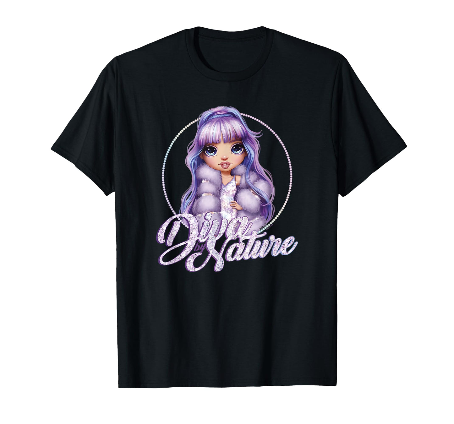 Rainbow High Violet Diva By Nature Poster T-Shirt